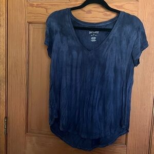 American Eagle Outfitters Navy Soft & Sexy Tee